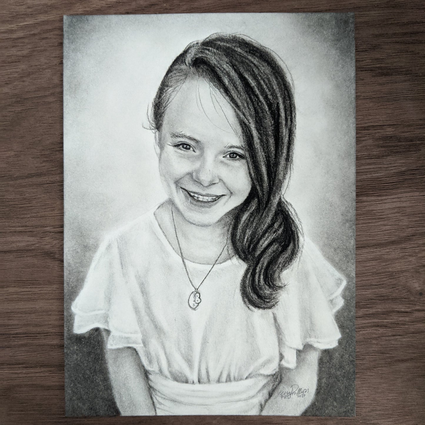 CUSTOM Charcoal and Graphite Portrait