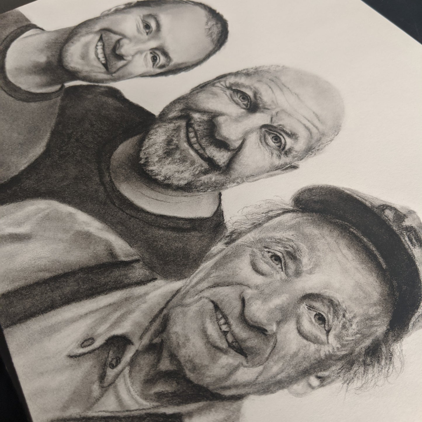 COMMISSION Charcoal and Graphite Portrait