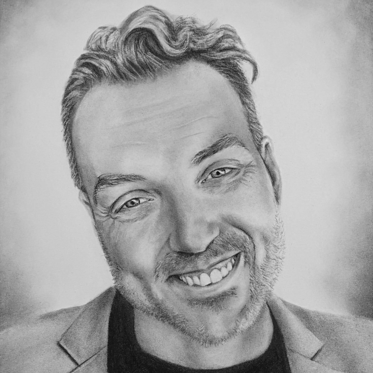 CUSTOM Charcoal and Graphite Portrait