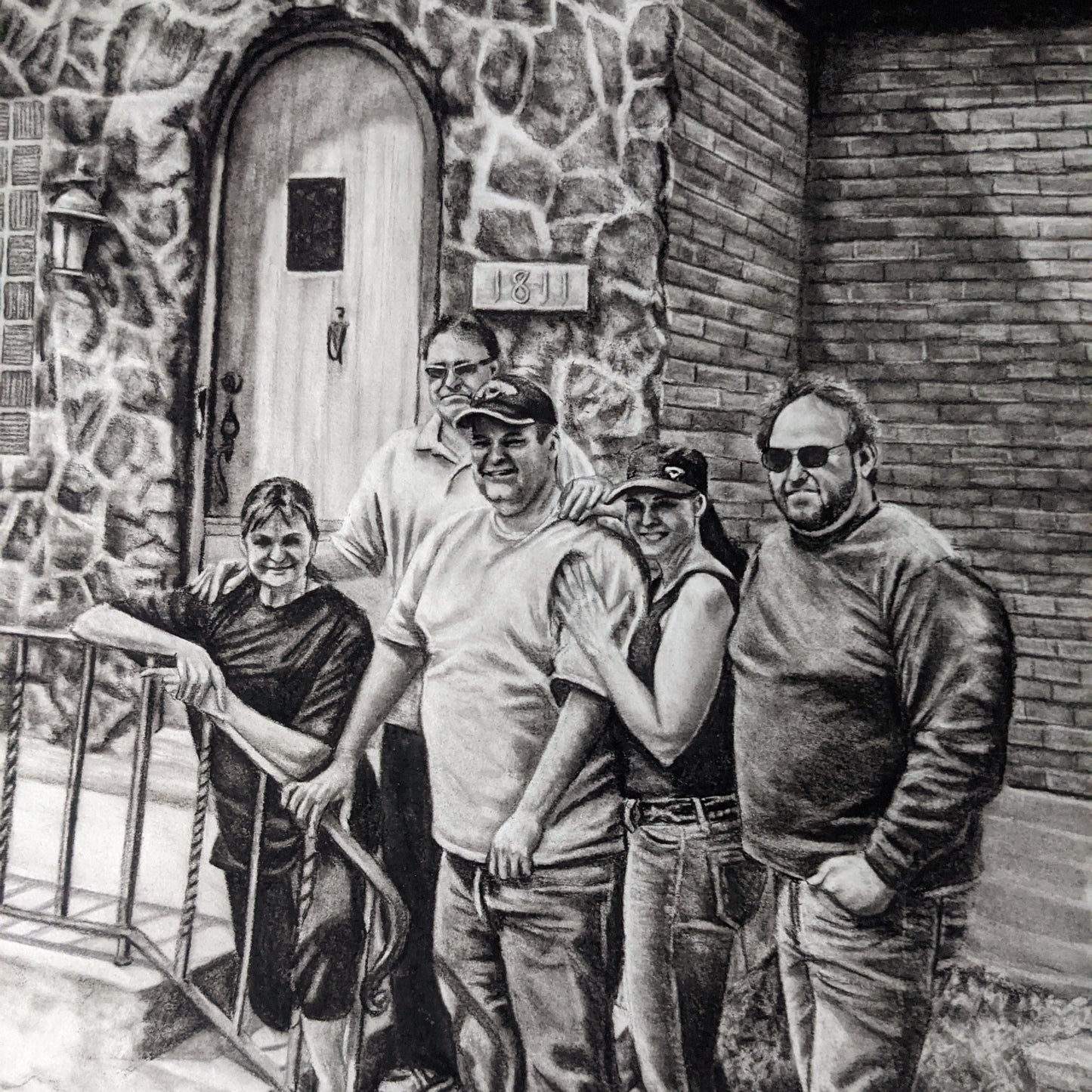 COMMISSION Charcoal and Graphite Portrait