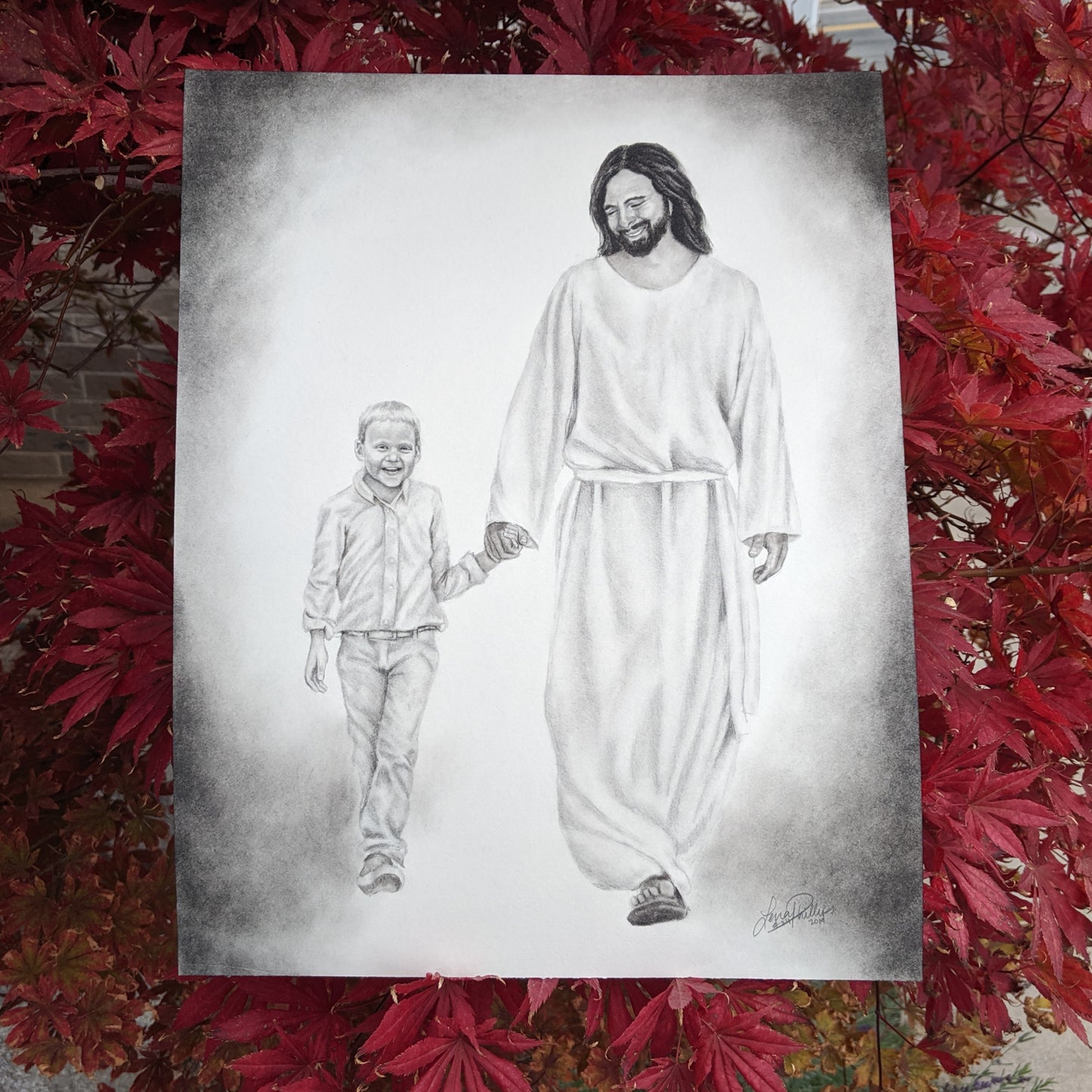 COMMISSION Charcoal and Graphite Portrait